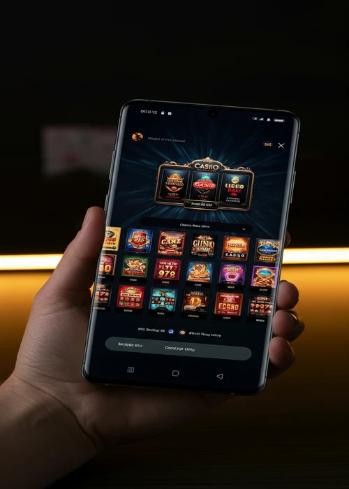 Boho Casino online gaming platform interface featuring various slot machines, live dealer tables, and an intuitive user navigation system